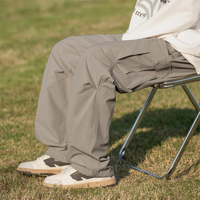 美式机能工装裤男款户外宽松直筒潮流登山冲锋休闲裤K3502特P50,男装休闲裤,星座309（原A406）