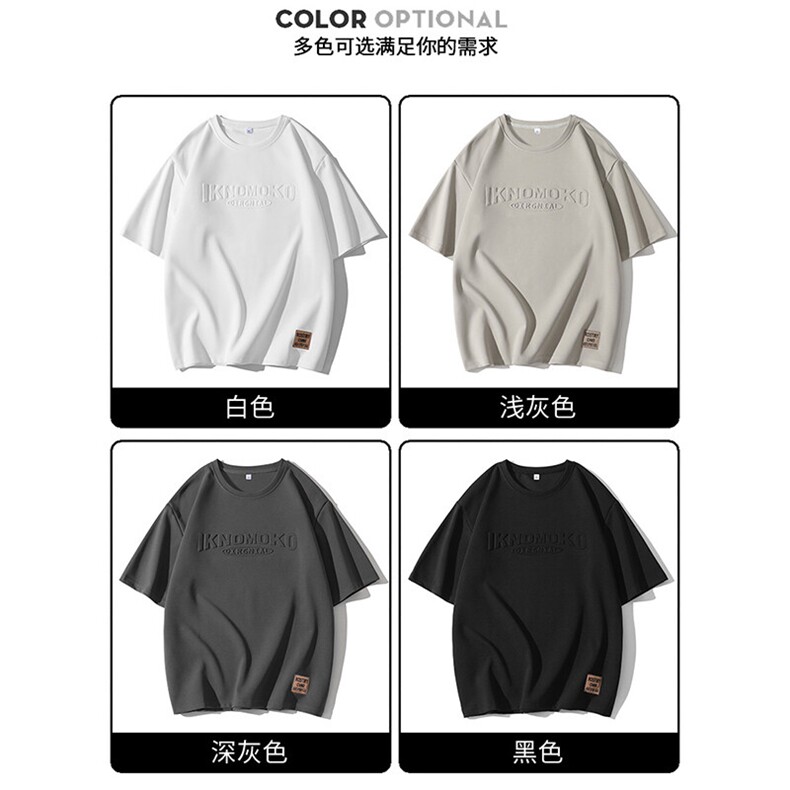 新款休闲短袖T恤衫小码P２２大码P２５,男装T恤,星座1106-2（原1111B）