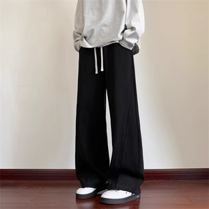1506A/GK8810/P40宽松直筒休闲运动风cleanfit长裤子1图片