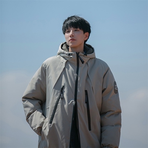 B225-W8524-P145-X188-工装拉链装饰棉服图片