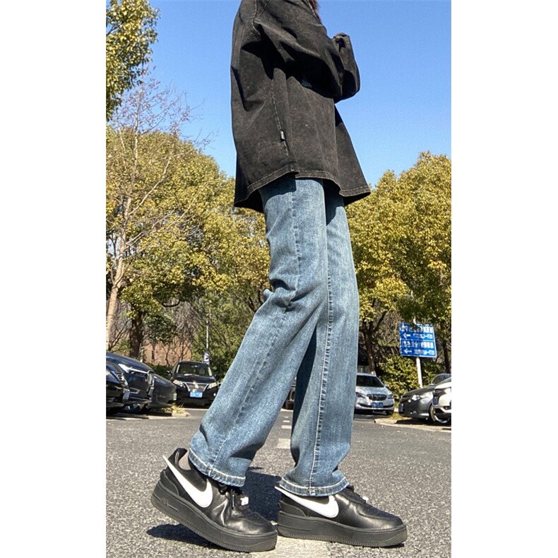 2024春款修身直筒复古弹力牛仔裤715-6-BK811P55,男装牛仔裤,星座715-6