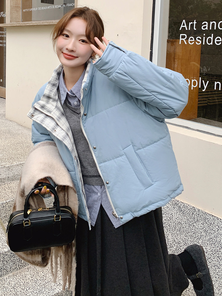 2024年冬季可爱甜美两面穿羽绒服-款号9980-P265-K388,女装羽绒服,浙宝305