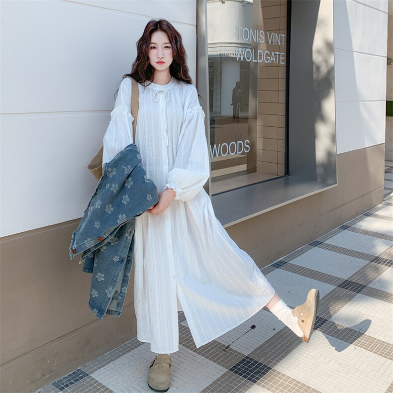 新品重工水洗刺绣牛仔面料叠穿2件套装5601-P185-K298长袖,女装连衣裙,2C275