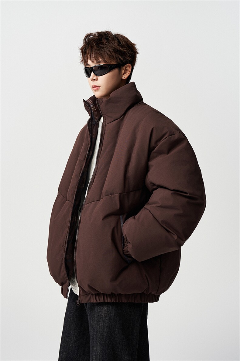 有长图冬季复古休闲羽绒棉衣服男潮宽松立领棉袄外套MF00828/P100,男装棉衣,电商B316