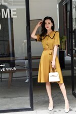 夏季新款连衣裙，女装连衣裙，艾伊贝雪