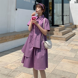 档口现货 不规则网红款改版衬衫裙 人群大动销好266-2089-P85K138图片