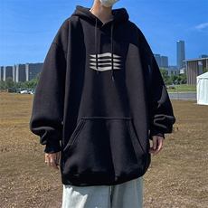 抖音得物供货可提供视频春装重磅美式宽松连帽卫衣DL2359，男装卫衣，电商A486