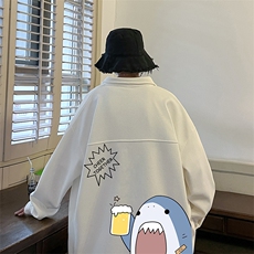 控58加厚加绒衬衫男大码长袖衬衣男外套HC79137-P38加绒款-P48，男装衬衫，电商A040