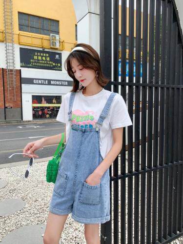 2021夏季新款背带裤，女装，雪儿诱惑