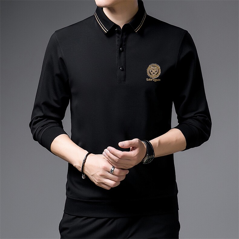 SA9661钱塘2020-2新款时尚休闲简约百搭中年男士翻领卫衣P67,男装卫衣,钱塘207-2