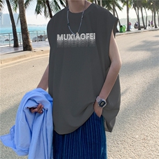 量大图低自动【有货】纯棉背心HD019-1-BX2586-P20，男装背心/马甲，电商019-1