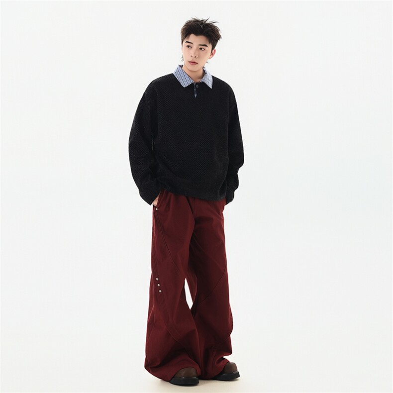 YK86150-P37加绒43聚酯纤维满天星卫衣男款冬季加绒,男装卫衣,电商A086-1