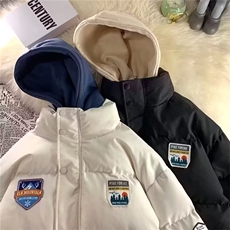 1506A/G2100/P64复古灯芯绒冬季刺绣立领棉服1，男装棉衣，星座1506A