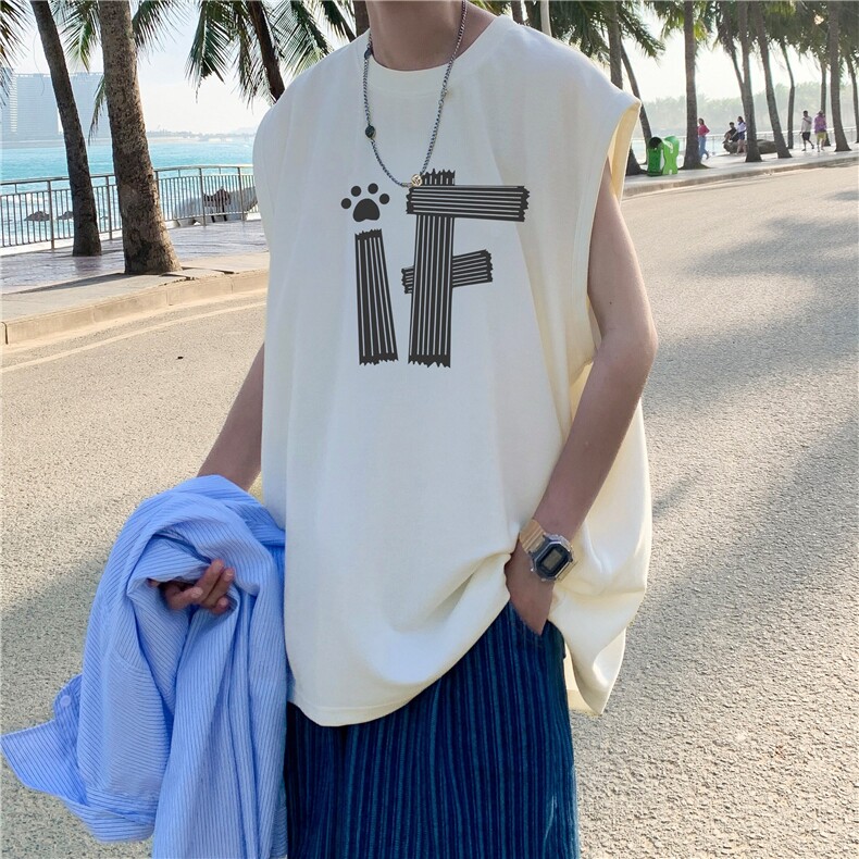 量大图低自动【有货】纯棉背心HD019-1-BX25112-P20，男装背心/马甲，电商019-1