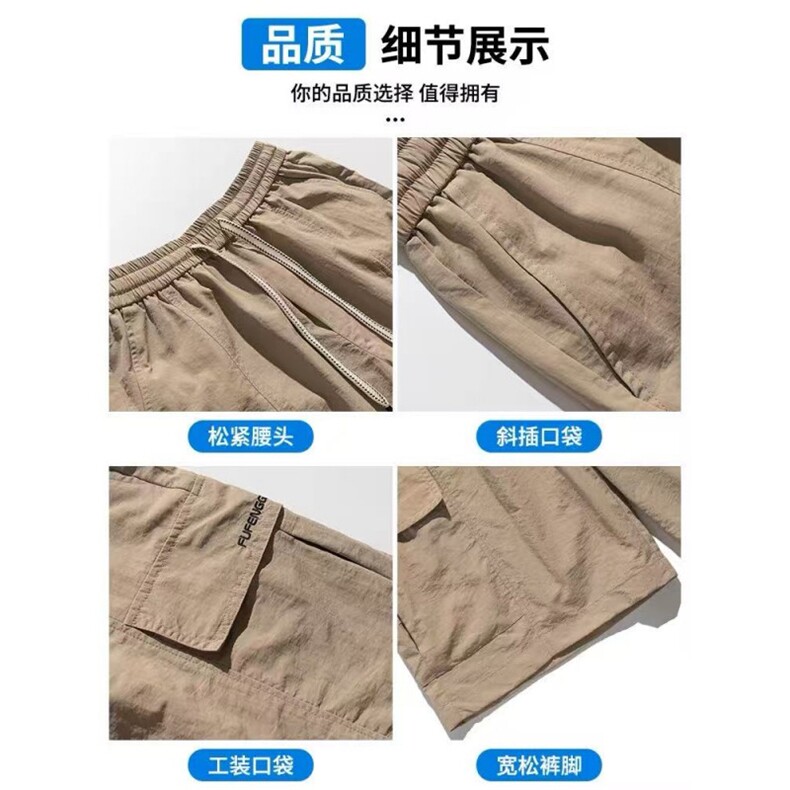 ins美式印花潮牌复古时尚休闲夏季宽松五分短裤YF673特p28,男装牛仔裤,星座610B-1