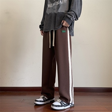 港风休闲裤男港风宽松直筒拖地裤束脚裤卫裤KP735P40，男装休闲裤，星座1204-3
