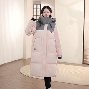 中长款羽绒服女2025年冬季新款女装韩版鸭绒女士高级感，女装羽绒服，灵动羽绒服工厂