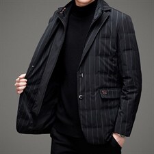 2023冬季新款中青年男士羽绒服90%鸭绒青年保暖外套QS1253-P275，男装羽绒服，星座1105-3