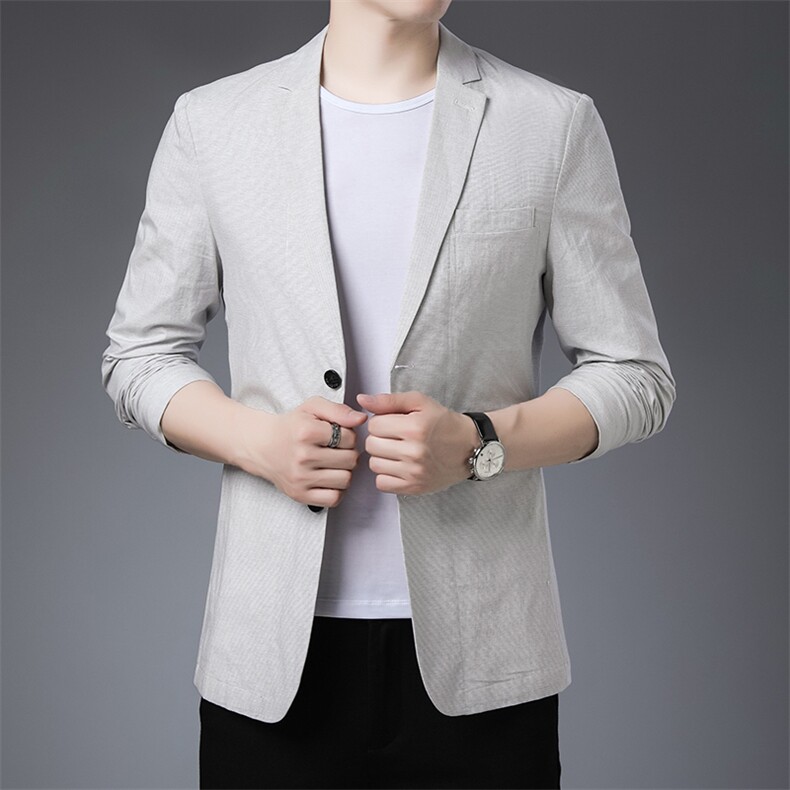A6629903春秋新款男士西服薄款外套简约百搭男装P160,男装西服,电商B360