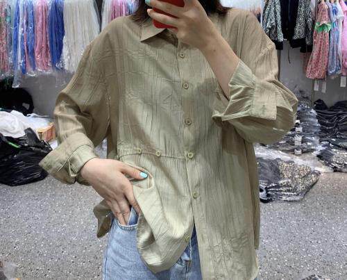 2021年秋季新品韩版宽松设计感小众休闲薄款长袖外套，其它，L·H·X