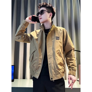 1506-1/JG541/P60春秋季2025新款潮牌痞帅男装长袖秋款男款夹克1图片