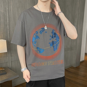 短袖T恤店主风男士纯棉印花手感上衣舒适TC3095-P25图片