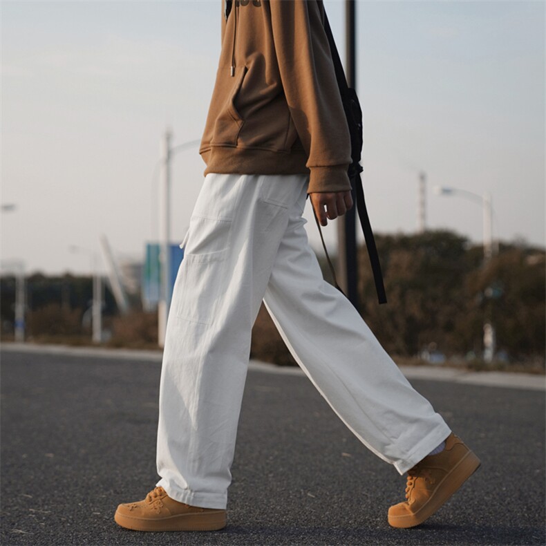 四季工装裤男款宽松休闲裤美式宽松休闲裤K627-特批40,男装休闲裤,星座718-1