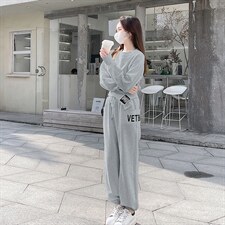 2024年春秋新款欧货高级感网红炸街卫衣时尚休闲运动服两件套装女图片