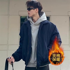 现货美式宽松三防加棉加厚翻领短款棉服MY5355P65，男装棉衣，星座205-3