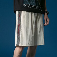 【】A003-HK7133-P45夏装新款时尚炫酷亮片短裤蒙马特1，男装休闲裤，电商A003
