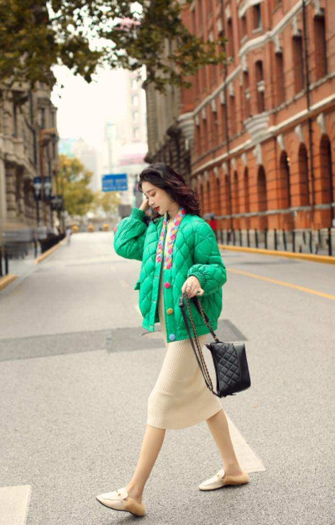 名族风轻薄羽绒服90绒，女装羽绒服，卡西姆