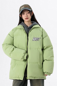 2024 冬季新款 中性风大码印花立领棉衣M-5X HM24549-15-特P50图片