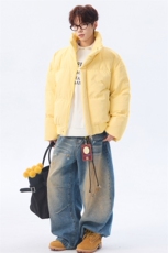 支持二开冬装加棉加厚立领棉服男女棉衣外套光板面包服M816-P70，男装棉衣，电商A441