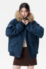 派克棉服貉子毛加厚外套，男装棉衣，星座1206（原A206）
