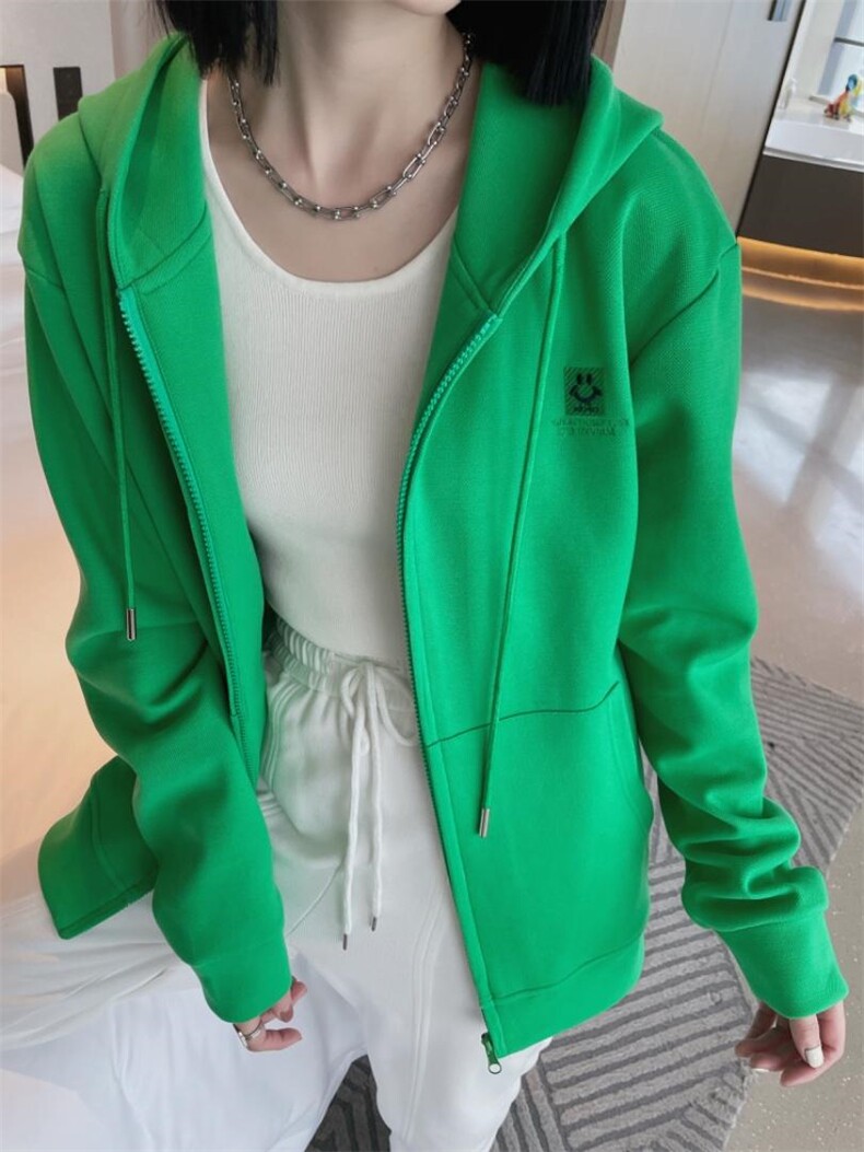 简约卫衣外套，女装卫衣/绒衫，SUGAN