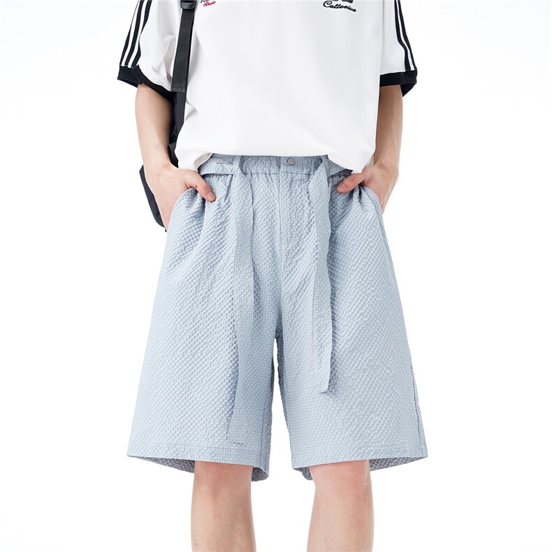 宽松五分裤夏季男士休闲短裤100聚酯纤维DK2511-特P28控48,男装牛仔裤,电商B370
