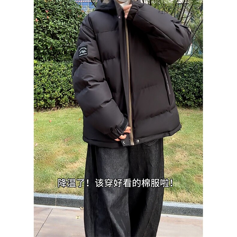 现货高品质美式高街冬季重磅三防加厚羽绒棉衣登山冲峰外套厚,男装棉衣,电商A486