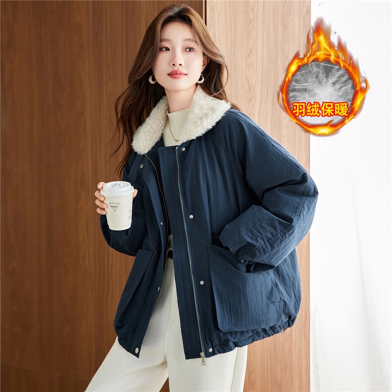 2025冬装新款时尚潮流派克羽绒服图片