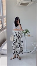 拼接花色半裙。，女装半身裙，是爱 SHI AN