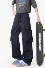 直播夏季美式高品质多口袋休闲直筒机能工装裤子K22437-P32，男装休闲裤，电商A099