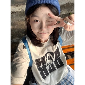 万针全刺绣工艺 高品质260克纯棉双纱美式宽松百搭短袖T恤 特P33图片