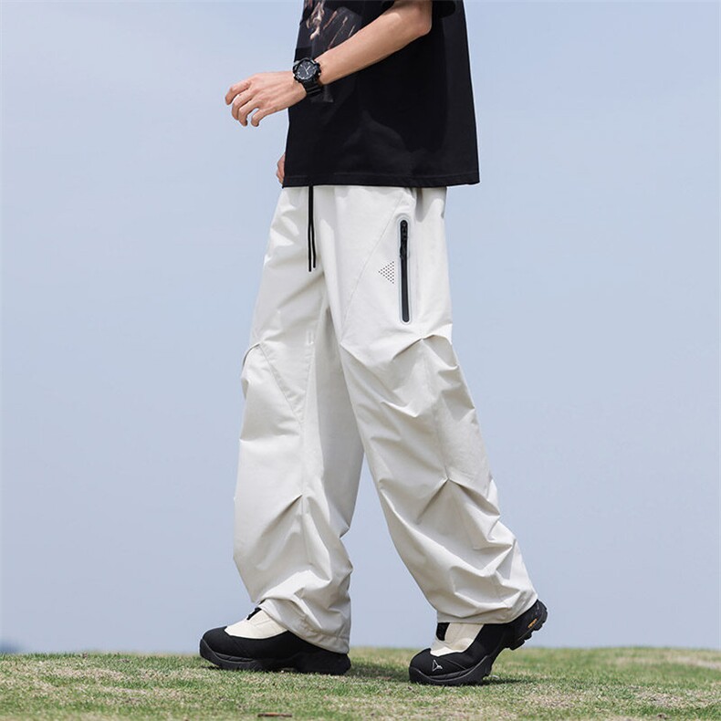 户外轻薄速干休闲长裤男2025夏季抽绳束脚运动裤潮流香蕉裤,女装休闲裤,星座1206（原A206）