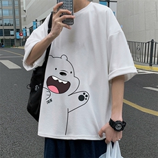 Q11131-P30春夏季七分袖t恤男大码五分袖男短袖中袖，男装T恤，电商A040