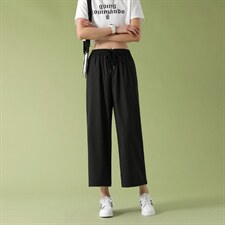 2024春夏新款冰丝超薄宽松百搭运动裤1211-特批20,女装休闲裤,星座718-1
