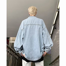 美式牛仔夹克外套潮牌男秋新款GW041P63，男装夹克，星座1116-2