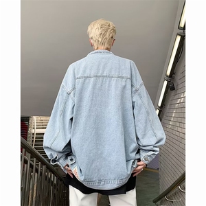 美式牛仔夹克外套潮牌男秋新款 GW041 P63图片