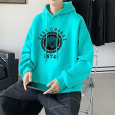L2479P48秋冬新款卫衣男装宽松港风日系外套连帽衣服宽松卫衣，男装卫衣，星座510A-1