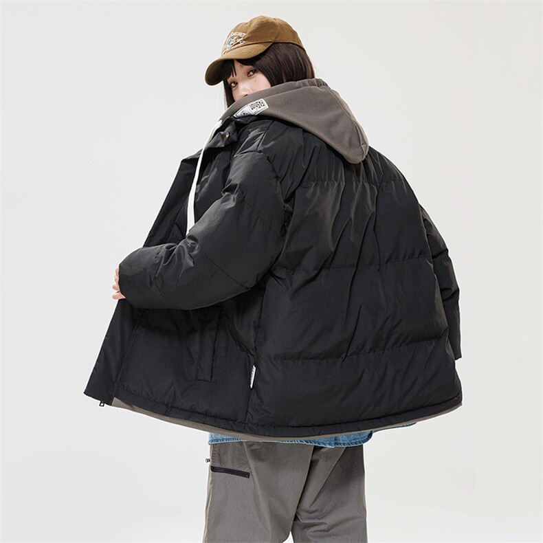 情侣装2025冬季新款男士休闲棉服外套青年修身时尚大码8062,男装棉衣,星座1816-3（原1210-3）