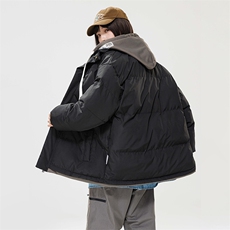 情侣装2025冬季新款男士休闲棉服外套青年修身时尚大码8062，男装棉衣，星座1816-3（原1210-3）