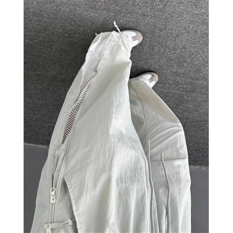 WE1626-P40户外旅游松弛感穿搭速干工装裤子男阔腿网眼透气冲锋，男装工装外套，电商B323A